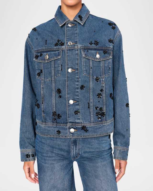 Jodie Embellished Denim Jacket
